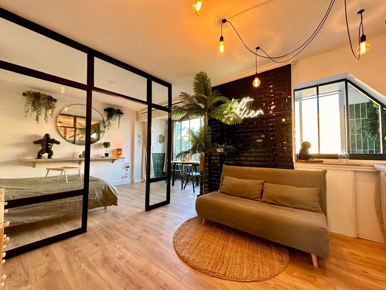 דירות Splendide Loft Jacuzzi Et Cinema - Cap D'אגדה מראה חיצוני תמונה